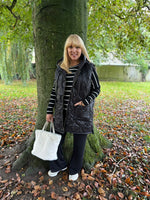 Black Quilted Gilet Bella